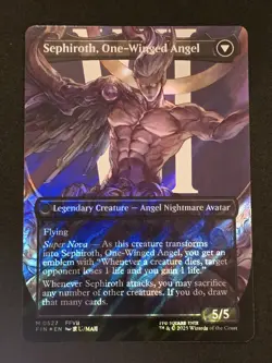 Sephiroth, Fabled SOLDIER (Borderless) (Surge Foil) Final Fantasy Foil - Image 2