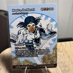 Monica, the Marvel (Borderless) (Foil) 86 MTG Marvel Universe Eternal-Legal MAR - Image 1