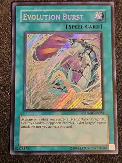 YUGIOH - Evolution Burst - HA01-EN030 - Secret Rare - NM - Image 1