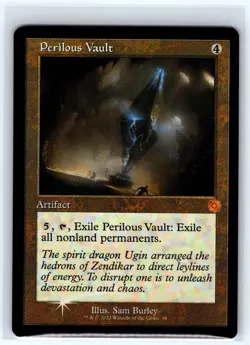 Perilous Vault 38 The Brothers' War: Retro Frame Artifacts MTG Foil NM - Image 1