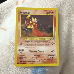Nintendo Pokemon TCG Fossil Magmar 44 Uncommon EN Unlimited 1999 - Image 1