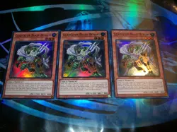3x Gladiator Beast Retiari 1st Edition Super Rare MZTM-EN070 Yu-Gi-Oh! - Image 1
