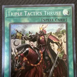 Triple Tactics Thrust (Secret Rare) RA03-EN072 1st Edition Yu-Gi-Oh! - Image 3