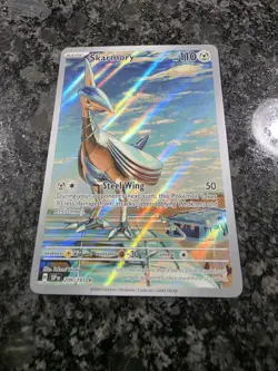 Pokemon Surging Sparks Skarmory 209/191 Illustration Rare Holo - Image 1