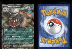 Mabosstiff ex 086 Holo Promo Scarlet & Violet Promo Pokemon Holo Near Mint - Image 3
