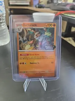 Perfect Order Build & Battle Deck PROMO ONLY Pokemon Barbaracle MEP 065 Holo - Image 1