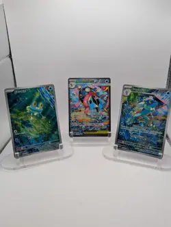 Pokemon Froakie, Frogadier & Mega Greninja ex 116/086 Chaos Rising FULL SET NM - Image 1