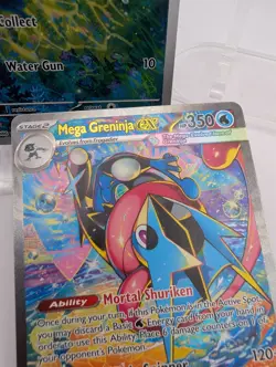 Pokemon Froakie, Frogadier & Mega Greninja ex 116/086 Chaos Rising FULL SET NM - Image 5