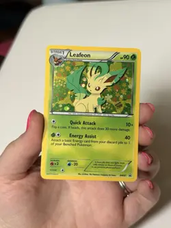Pokemon TCG Leafeon BW87 Black & White Promo Holo English 2013 90 HP - Image 1