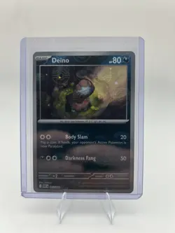 2025 Pokemon White Flare Deino Reverse Holo Master Ball Common #065/086 - Image 1