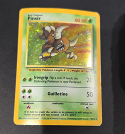 Pokemon Pinsir Jungle 9/64 Holo Rare Unlimited 60 HP English Wizards 1999 - Image 1