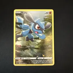 Pokemon TCG Riolu GG26/GG70 Crown Zenith Ultra Rare - Image 1