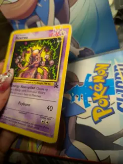 Pokemon TCG Mewtwo Wotc Black Star Promo 14 Vintage 2000 HP - Image 5