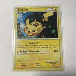 Pokemon TCG Pikachu HGSS03 HGSS Promo Holo Basic HP 70 English - Image 1