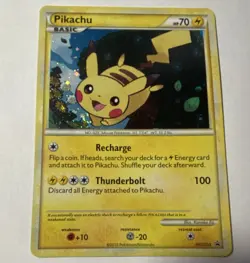 Pokemon TCG Pikachu HGSS03 HGSS Promo Holo Basic HP 70 English - Image 1