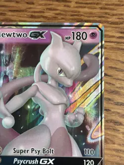 Pokemon Mewtwo GX TCG Hidden Fates Holo Ultra Rare Card 31/68 Full Art - Image 4