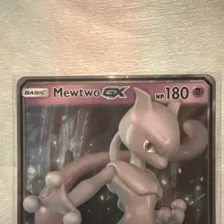 Pokemon Mewtwo GX TCG Hidden Fates Holo Ultra Rare Card 31/68 Full Art - Image 3