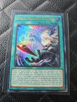 Yu-Gi-Oh! Sky Striker Special Maneuver Lemnisgate (DUAD-EN069) UR 1st Ed. NM/M - Image 1