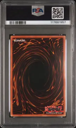 Yu-Gi-Oh Thunder King Rai-Oh RA03-EN206 Platinum Secret Rare 1st Ed PSA 9 Mint - Image 3