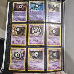 ✅ 🇦🇺 Pokemon TCG Unown Card Collection (Binder not included - See Description) - Image 1