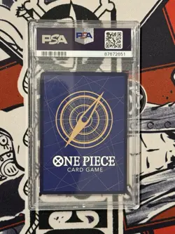 Bandai One Piece Monkey D. Luffy P-037 PSA 10 Promo 1st Anniv Tournament Foil - Image 2