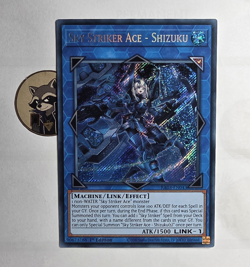 Yu-Gi-Oh! TCG Sky Striker Ace - Shizuku 1st Ed RA03-EN043 English Secret Rare - Image 1
