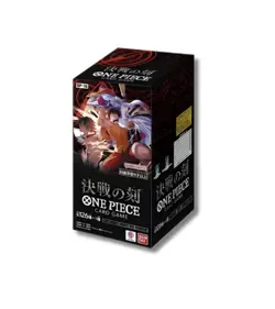 One Piece Card Game OP16 The Time of Battle Booster Box 24 Bustine JP Tcg - Image 1