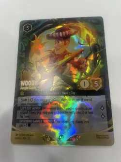 Woody - Jungle Guide (Store Championship) 54 Disney Lorcana Promo Cards Holo - Image 1