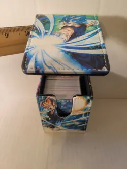 Flip Magnetic Deck Box Dragon Ball Z Card Game(Lowered Price-may not be complete - Image 4