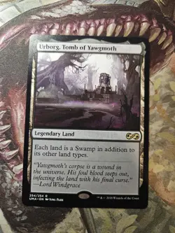 1 MTG Urborg, Tomb of Yawgmoth Magic: the Gathering Card From Ultimate Masters - Image 1