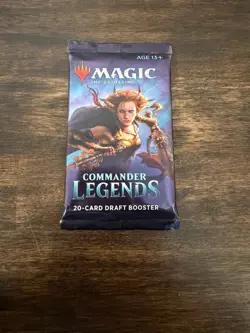 MAGIC THE GATHERING COMMANDER LEGENDS 20-CARD DRAFT BOOSTER - Image 1