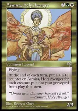 Asmira, Holy Avenger - MR MTG - Light Play - Image 1