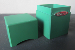 Green ULTRA PRO SATIN TOWER DECK BOX Holds 100 standard sized trading cards CCG - Image 3