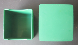 Green ULTRA PRO SATIN TOWER DECK BOX Holds 100 standard sized trading cards CCG - Image 5