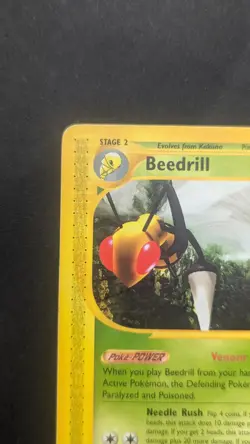 Beedrill 5/144 Skyridge NON-HOLO rare E-Reader Pokemon TCG - Image 5