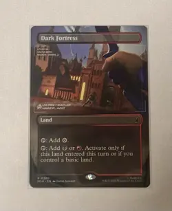Dark Fortress (Borderless) Rare MTG Marvel Super Heroes - Image 1