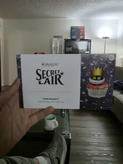 MTG Secret Lair Purr Majesty FOIL Brand New Factory Sealed - Image 2