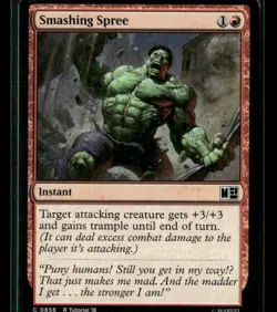 Smashing Spree (0856) 856 Commander: Marvel Super Heroes Magic: The Gathering NM - Image 1