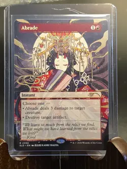 Abrade (2390) Secret Lair Drop MTG Regular Near Mint - Image 3