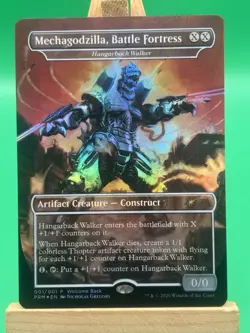 MTG Mechagodzilla, Battle Fortress Welcome Back Promo Foil - Image 1