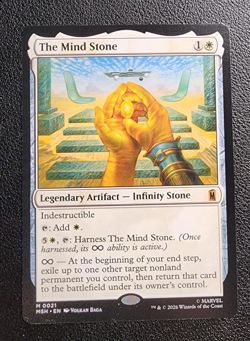 The Mind Stone Mythic Marvel Super Heroes 21 MTG Near Mint 2026 Regular - Image 3