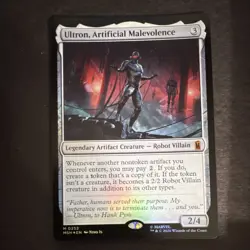 MTG Marvel Super Heroes Ultron, Artificial Malevolence Mythic 0252 2026 Foil - Image 1