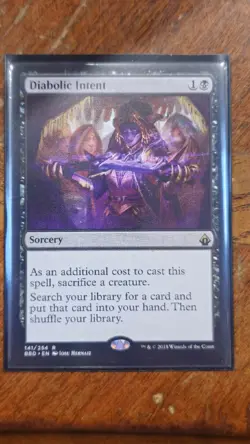 NM: Diabolic Intent #141. Battlebond. - Image 1