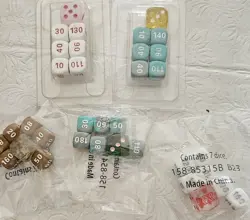 Pokemon Dice, Chip Marker, and Energy Card Lot. - Image 4