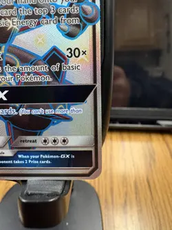 Pokemon Rayquaza GX Secret Rare Full Art Holo Hidden Fates 177A/168 EN (2019) - Image 4