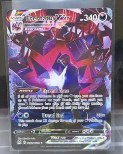 Pokemon Eternatus VMAX TG22/TG30 Lost Origin Ultra Rare Full Art Holo 340 HP Ca… - Image 1