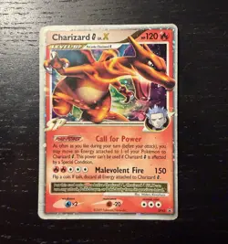 The Pokemon Company Charizard G Lv.X DP45 Diamond and Pearl Holo Promo Stamped - Image 1