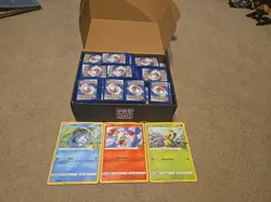 2700+ Pokemon Card Lot All Basic Card. Plus 3 Train On First Partner Pack Cards. - Image 1