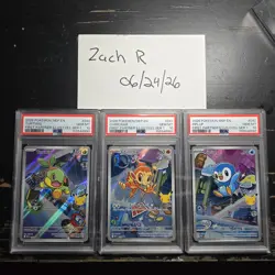 PSA 10 SEQUENTIAL Pokemon First Partner Illustration Collection Series 1 Sinnoh - Image 1