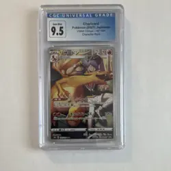 CGC 9.5 Charizard 187/184 S8b VMAX Climax Character Rare Holo JP 2021 - Image 1